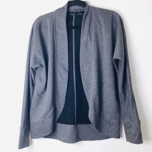 Prana small grey open cardigan - Picture 1 of 8